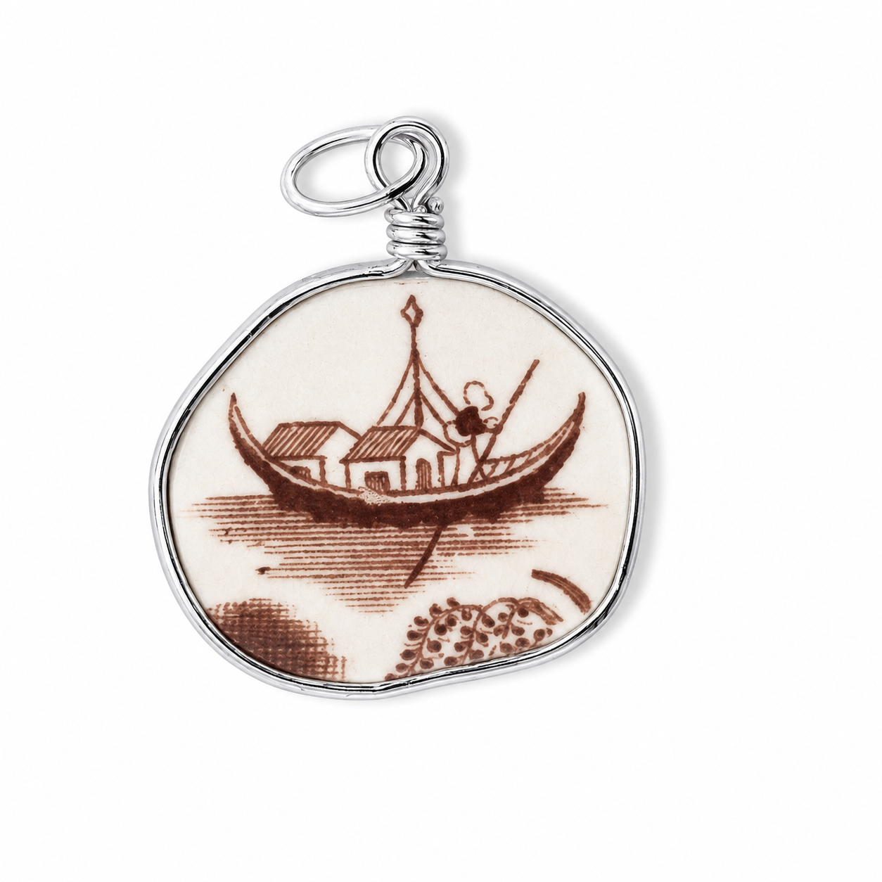 Wrapped Chaney Pendant
