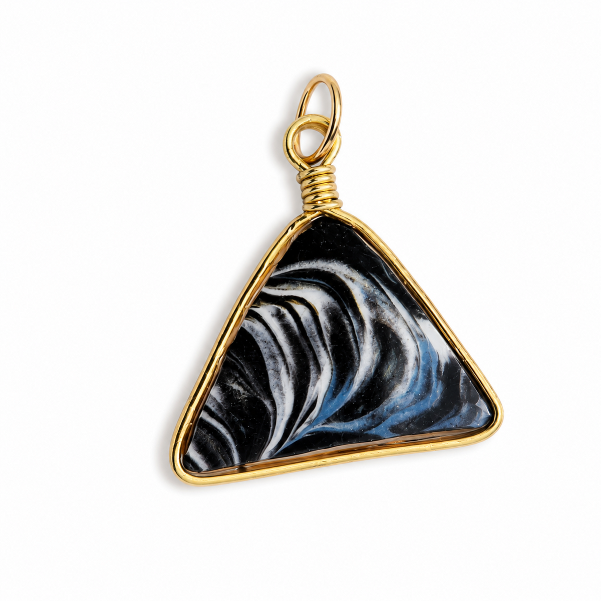 Wrapped Chaney Pendant