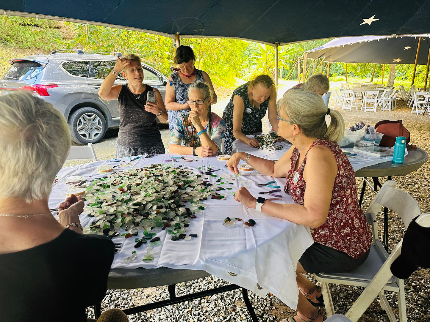 Private Sea Glass Wire-Wrapping Class | WE COME TO YOU