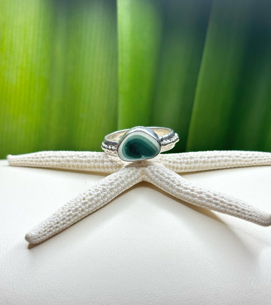 Sea Glass Ring Size 7