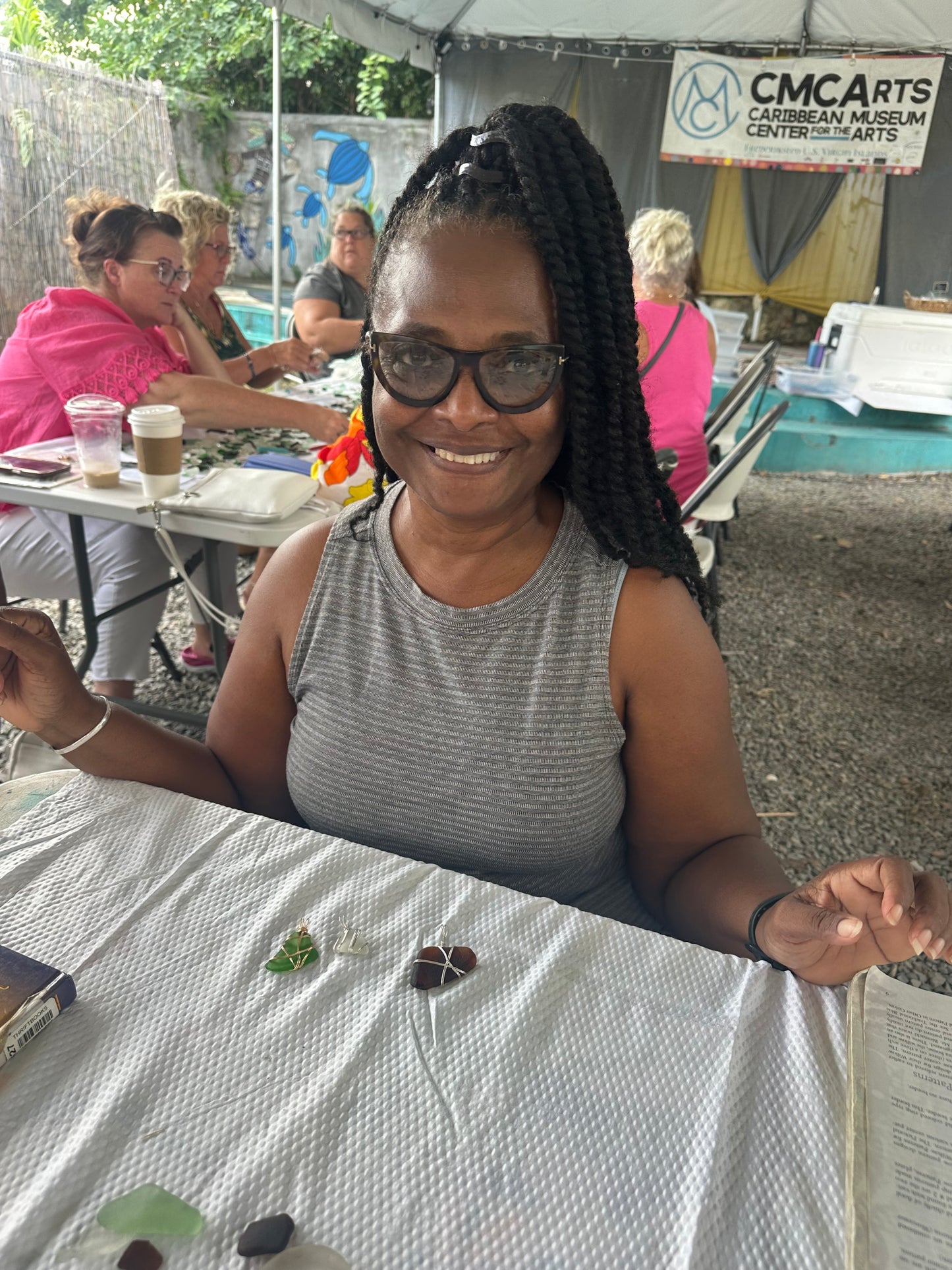 Private Sea Glass Wire-Wrapping Class | WE COME TO YOU