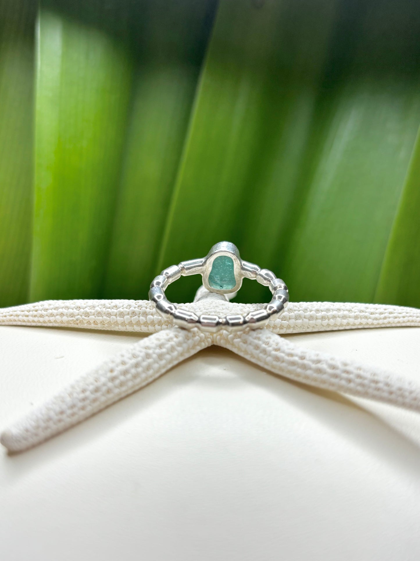 Sea Glass Ring Size 8.5