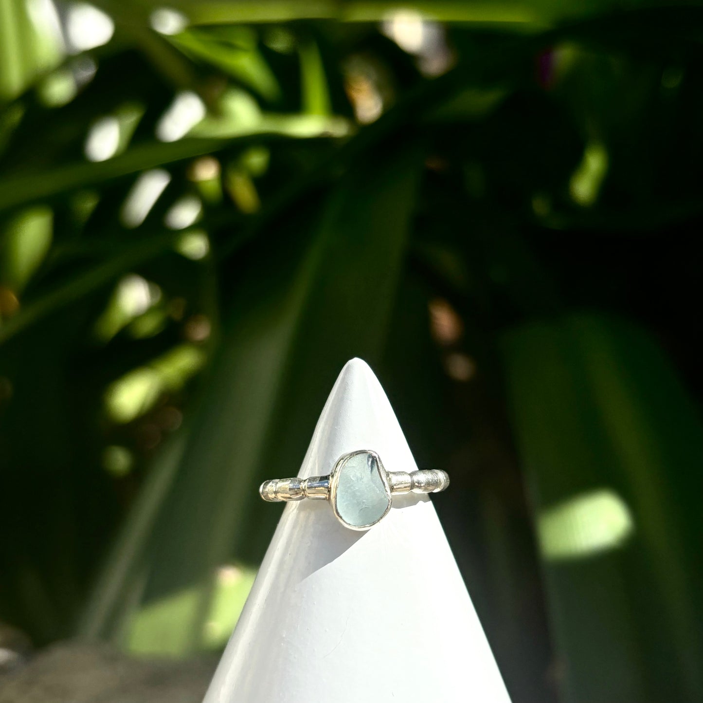 Sea Glass Ring Size 9