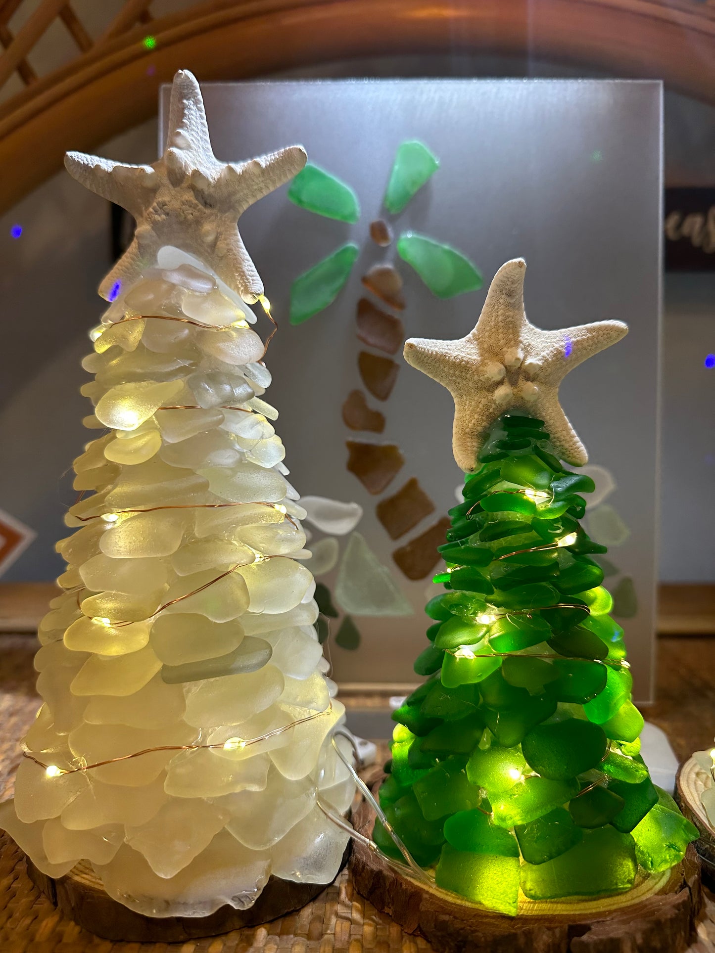 Custom Order St. Croix Sea Glass Christmas Tree